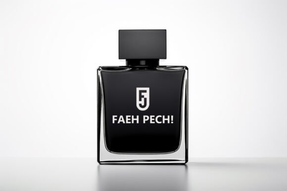 Black Glass Bottle Mockup Guide