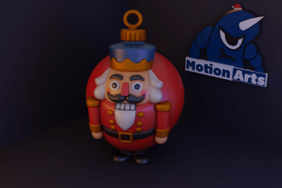 Bringing Tradition to Life: The Nutcracker Christmas Ball 3D Printable Model