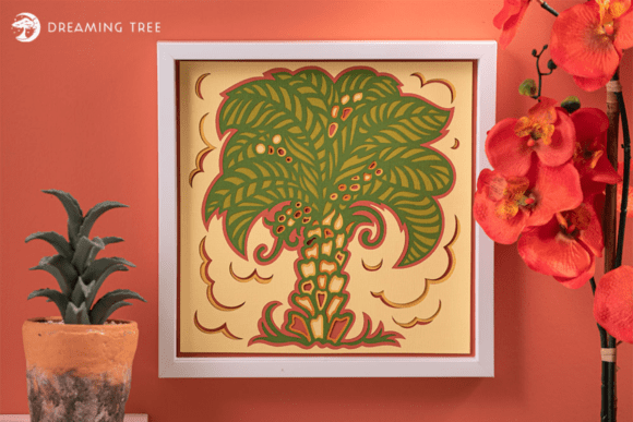 Bringing Tropical Depth to Life with a Layered Look Date Palm SVG