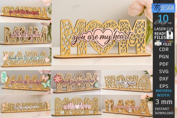 Crafting Sentiment: Mom Love You Stands Bundle