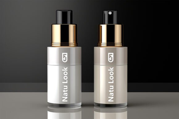 Elevate Your Brand with Cosmetics Bottles Mockup