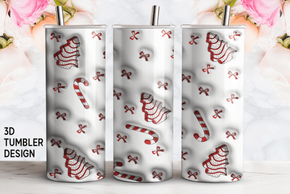 Elevate Your Holiday Crafts with 3D Inflated Tumbler Designs