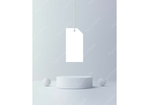 Evaluating the 3D Pedestal of a Floating Blank Tag for Modern Branding