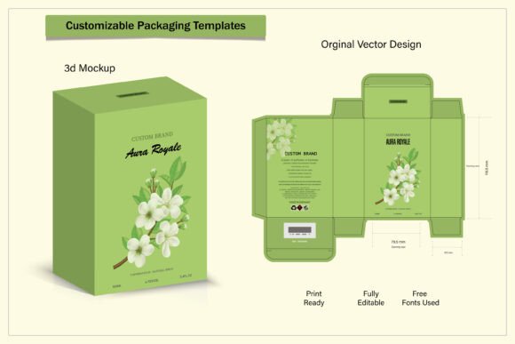Mastering Luxury: A Guide to Premium 3D Packaging Box Design and Mockup Templates