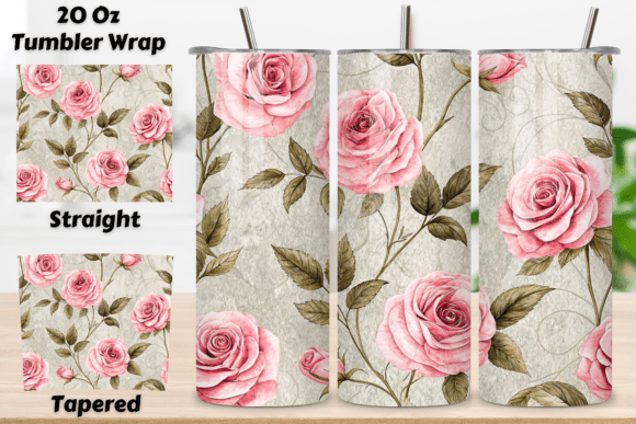Mastering the Herbarium Rose Seamless Tumbler Wrap for Professional Sublimation Results