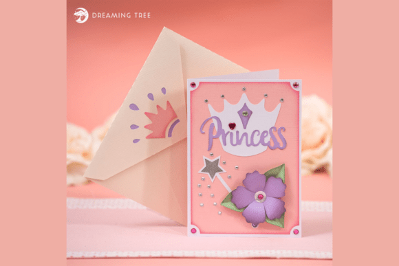 Princess Pop Up Card SVG Guide