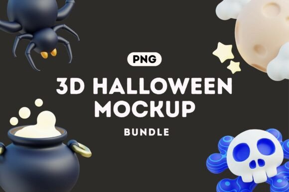 Scary Fun 3D Halloween Graphics