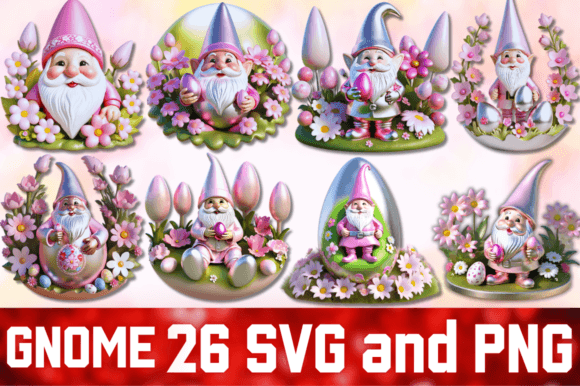 Strategic Design Assets: Leveraging the Gnome SVG, Easter Bundle Sublimation for Brand Growth