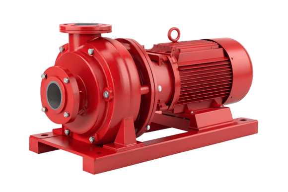 Understanding the Red Centrifugal Pump on PNG Background: Industrial Design and Functionality