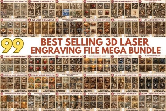 Unlocking Photorealistic Depth: A Comprehensive Guide to the 3D Laser Engraving File Mega Bundle